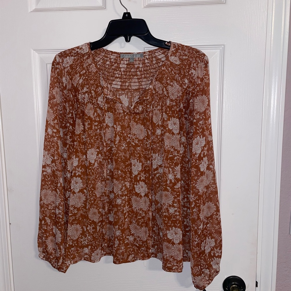 Daniel Rain Floral Blouse